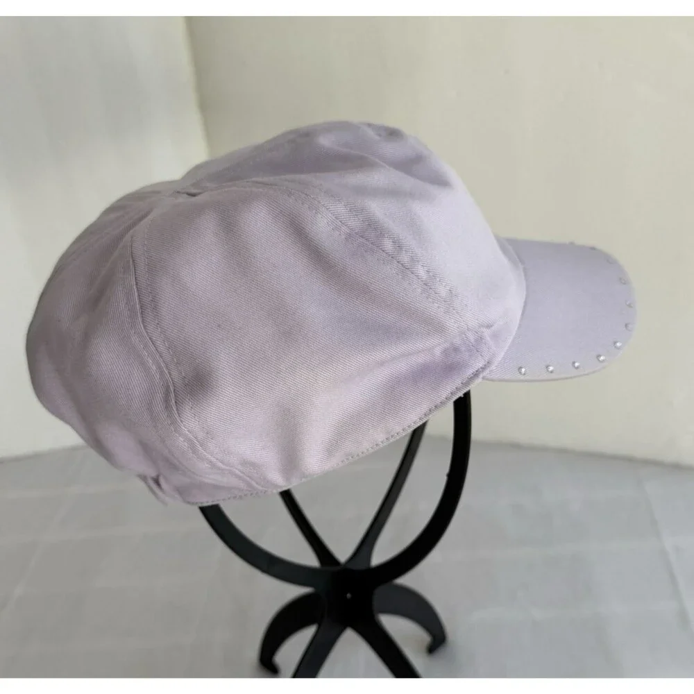 Vtg Y2K Disney Tinker Bell Tink Cap Hat Youth Rhinestones Stretch Painter Style